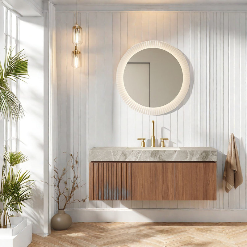 Meuble-lavabo et lavabo flottant Modern