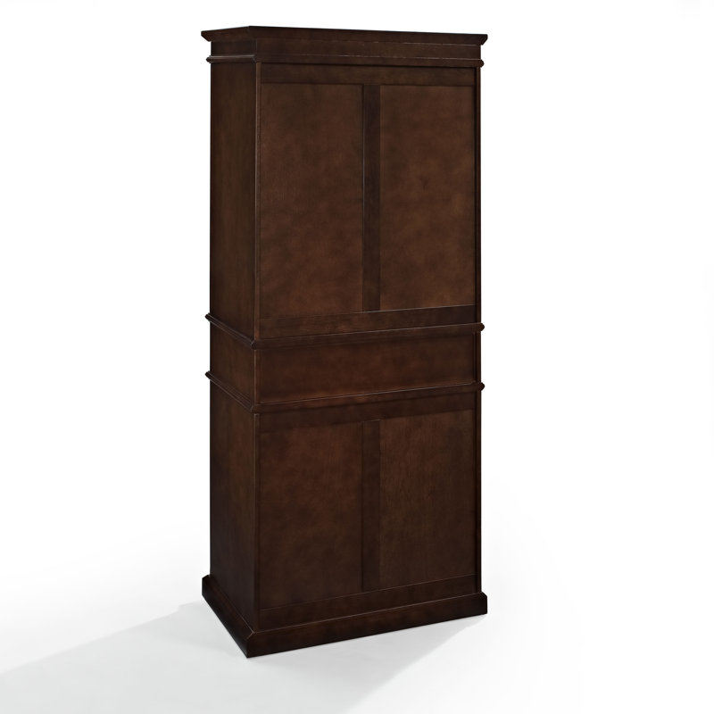 Wallacia 72'' Kitchen Pantry, Mahogany