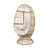 Coussin beige / structure naturelle