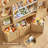 49.4" W Kids Bookcase with 4 Removable Drawers, Cube Organizer-1598410800