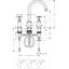 AXOR Montreux Widespread Bathroom Sink Faucet 180 with Cross Handles-17271274