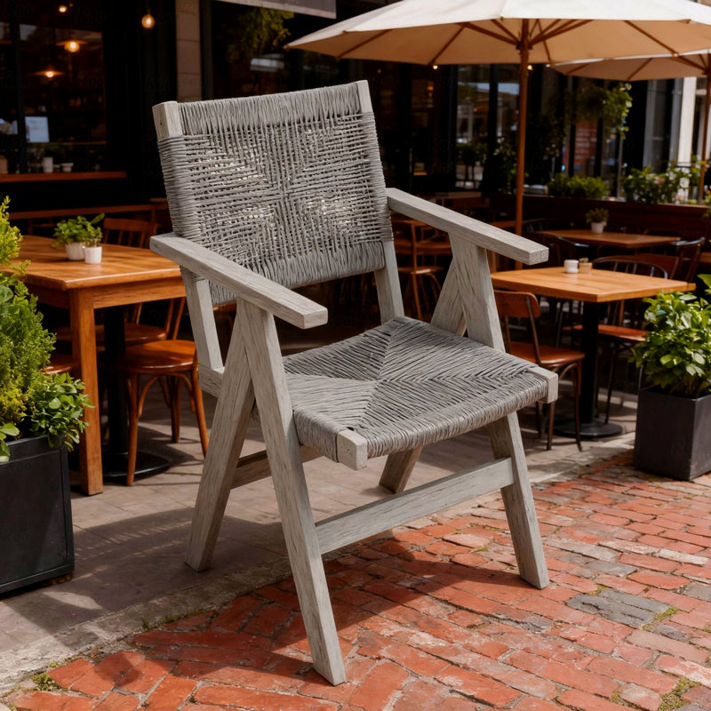 Outdoor Patio Lounge Chair, Made Of Sturdy HIPS Material, Equipped With 304 Stainless Steel Accessories, Gray/Dark Gray