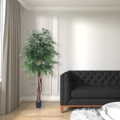 72'' Faux Tree in Pot