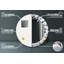 Huldar Glass Flat Wall Mirror