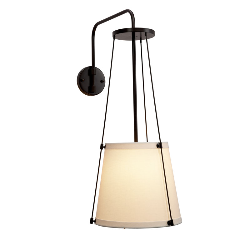 California 1 - Light Armed Sconce, Oil Rubbed Bronze