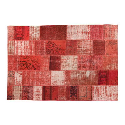One-of-a-Kind Rectangle 6'9" X 9'11" Wool Area Rug in