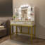 Coiffeuse avec miroir lumineux Thriston-473194186