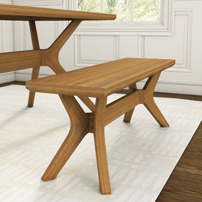 Muhsina X-Leg Dining Bench 
