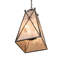 12" Square North Star Pendant