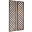 Kalvo 180Cm H x 3Cm W Wood Lattice Panel Trellis