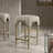 Fruge Farmhouse Solid Wood Counter Stool