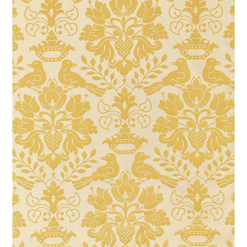 Love Bird Silk Fabric, Sun