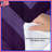 Purple Chevron Pattern Comforter-123992437