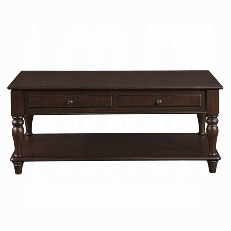 Table basse avec fini noyer Farrel