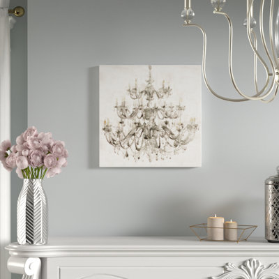 Opulent Chandelier - reproduction sur toile