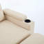 Canapé 3 places avec repose-pieds, canapé modulaire, banc en L et repose-pieds-86251581