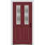 Porte d'entrée pré-montée en fibre de verre 2 panneaux 2 1/2 Grace Grace-1379991931-1379991926-1446319030
