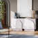 Armoire d'appoint en bois massif Iris