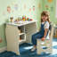 Kids Study Desk With Chair Set, Children’S Study Table For Boys And Girls-1494212318