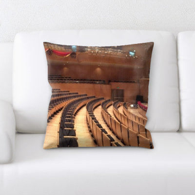 Jaida Theater with a Piano Throw Pillow