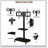 Metal; Glass TV Stand