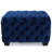 Navy Blue Velvet , Modern Look, Button-, 29" W X D 18.68" H Button- Diamond Stitch, 29.66"-1245058201