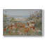Reproduction botanique rétro - Toile tendue avec châssis encadré Cxxvii-160125044-160125045