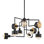 Saffir Iron 9-Light Chandelier