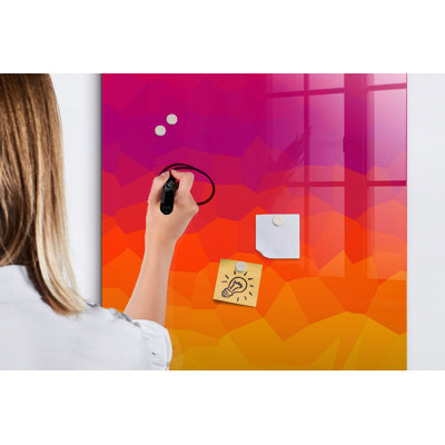 Magnetic Glass Dry Erase Board