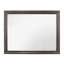 Miroir rectangulaire en bois Ghugas