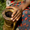 Cérémonie du café en Afrique - Photographie sur toile tendue