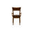 Ingrid 19.25'' H Upholstered Cherry Armchair-22354360-59696585