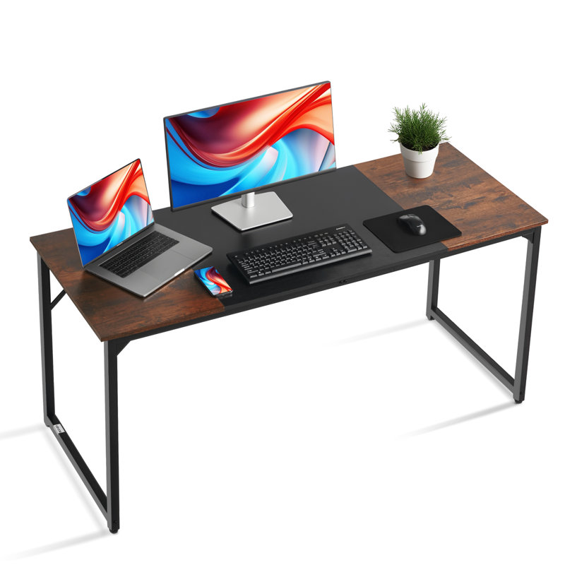Metal Base Computer Desk