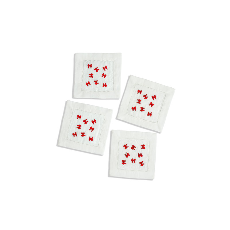 Dapper Bow Tie Bliss Cocktail Napkins