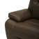 Trevina Sofa & Recliner - Saddle Brown