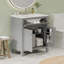 Meuble-lavabo 30 po avec lavabo en céramique-424747912