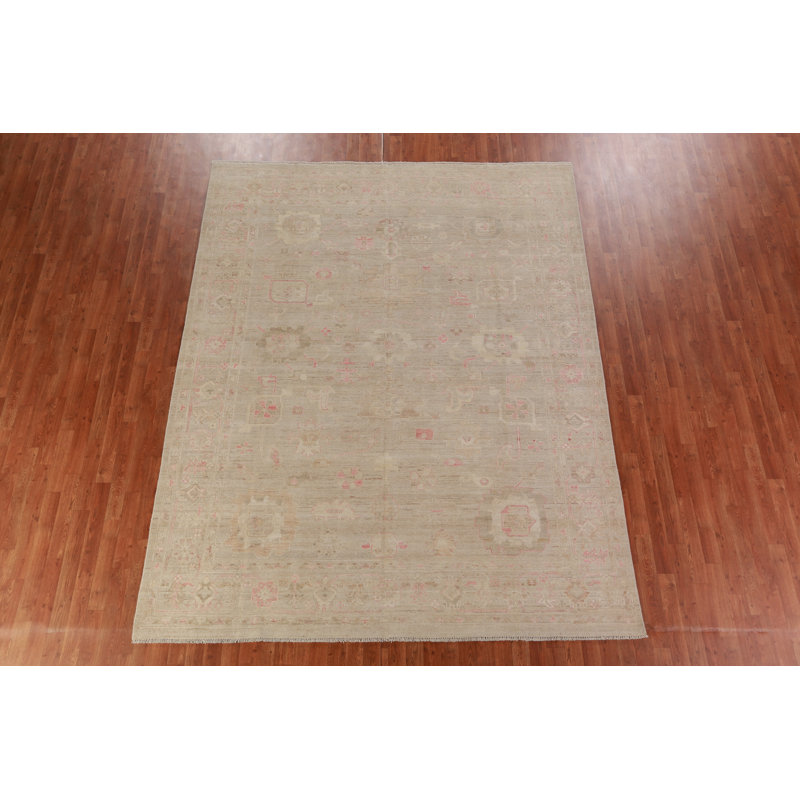 Vegetable Dye Oushak Turkish Area Rug 8x10