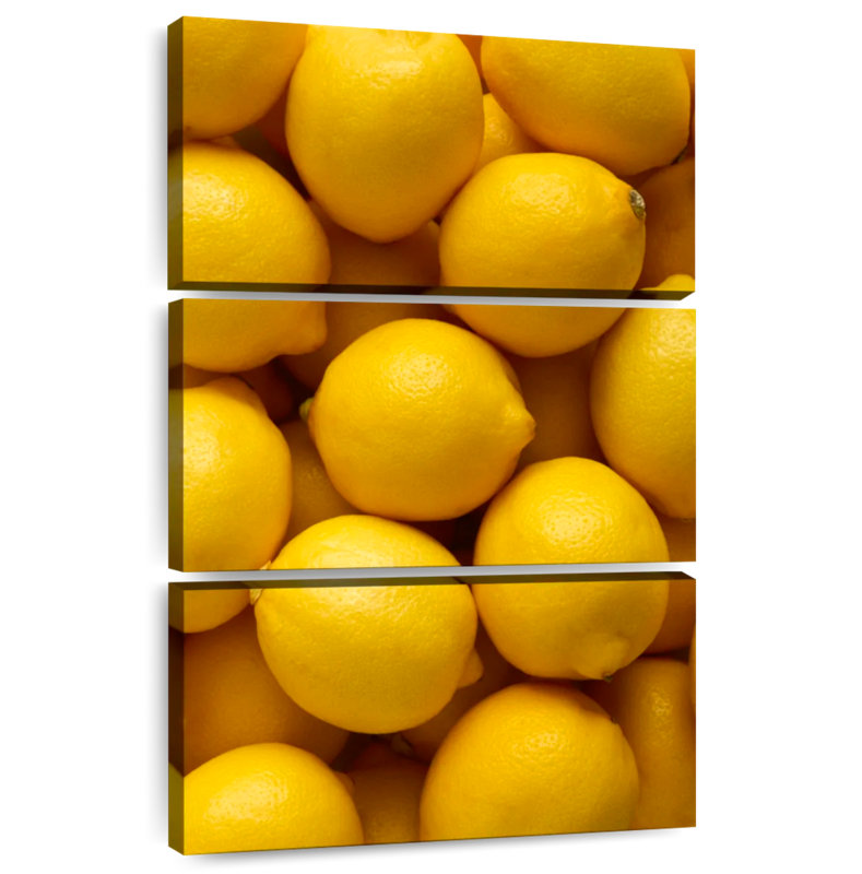 Yarlin Pile Of Lemons, 32" H x 20" W