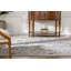 Delatorre Traditional Oriental Persian Grey Rug-493765284