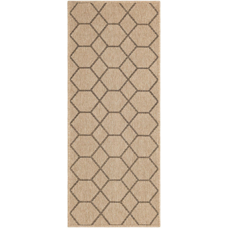 Sheglita Abstract Indoor Rug, Runner 2' x 5'3"