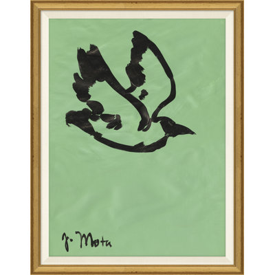 Joseph Mota " Bird Series IV " by Joseph Mota Painting Print