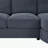 L-shaped Sofa with a Curved Chaise Lounge, USB Ports and Side Storage Pockets-961272259