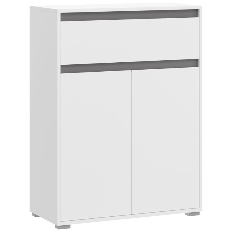Torino Particle Board Rectangle Accent Cabinet