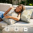 Outdoor Patio Water-Resistant Throw Pillows Set of 2, Ink Floral Pattern-1367176711