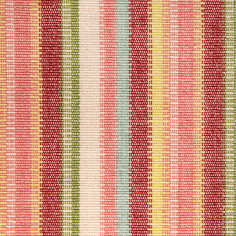 Sandbanks Stripe, Red/Rose
