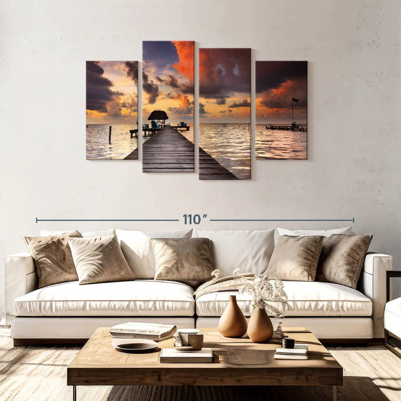 Caye Caye, H 48 po x l 75 po