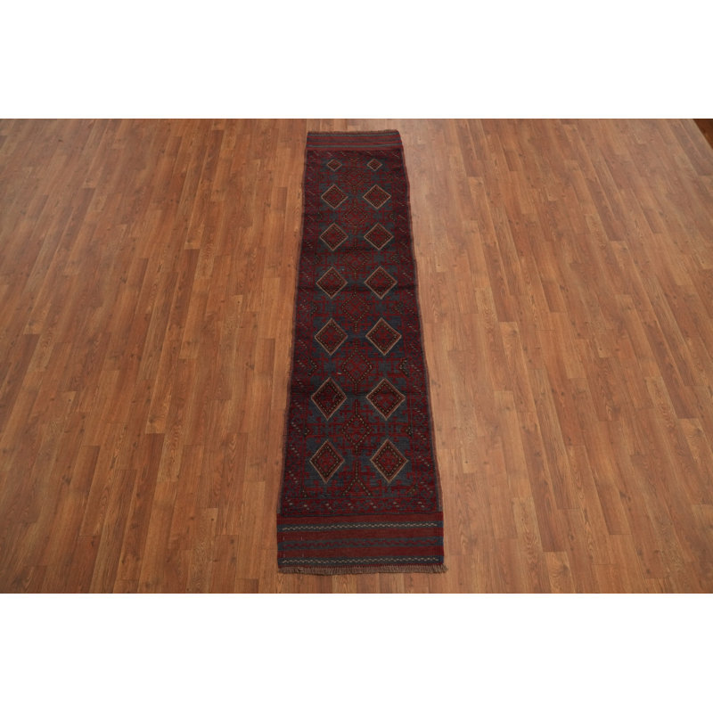 Tapis de couloir rouge 7 pi 11 po x 1 pi 11 po One-of-a-Kind