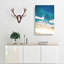 Blacks Beach In San Diego In Abstract - Wrapped Canvas Print-55316285