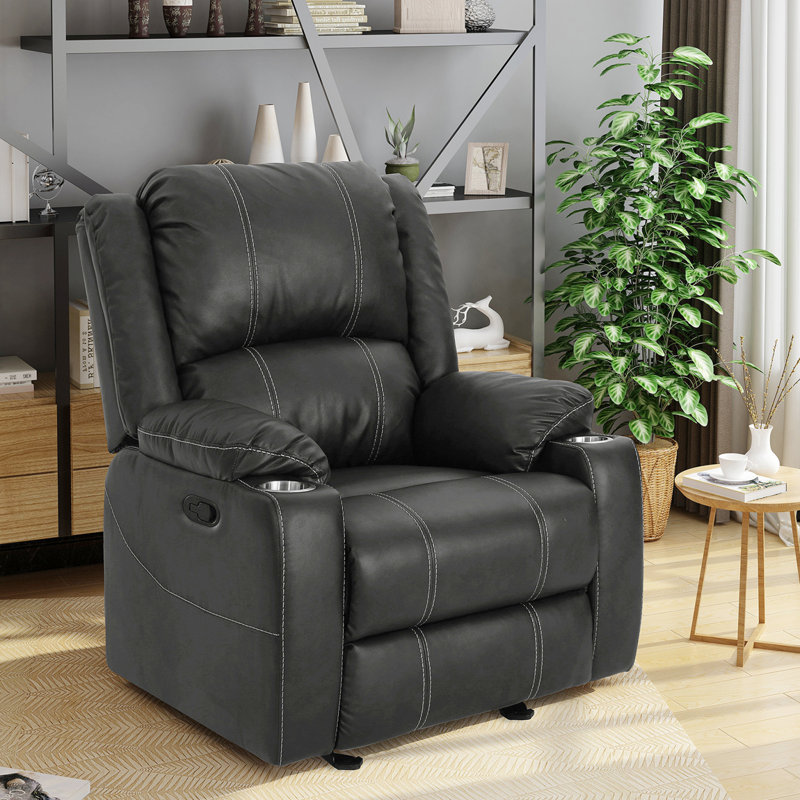 Fauteuil inclinable avec porte-gobelets