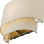 Kiyo Single Light Steel Dimmable Flush Mounted Sconce-2001457342-2001457339